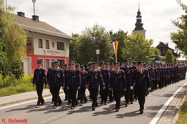K&auml;rntner Feuerwehrleute aus dem Oberen Gurktal