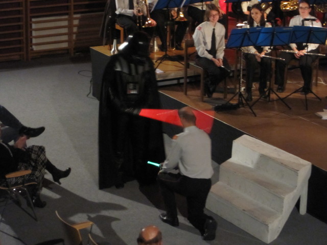 Geköpft von Darth Vader ...